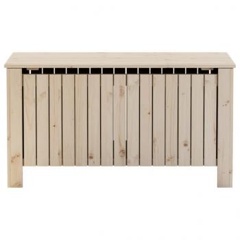 Truhe mit Deckel RANA 100x49x54 cm Massivholz Kiefer