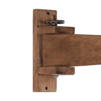 Wandleuchte 25 W Antik-Messing E27