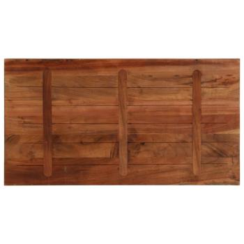 Tischplatte 110x50x2,5 cm Rechteckig Altholz Massiv