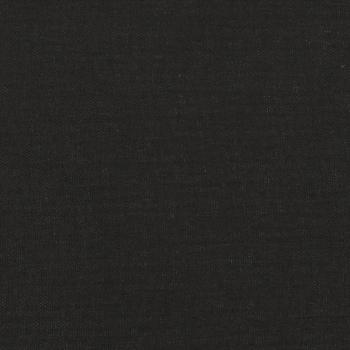 Sessel mit Hocker Schwarz 60 cm Stoff