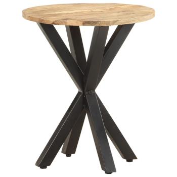 ARDEBO.de - Beistelltisch 48x48x56 cm Mango Massivholz