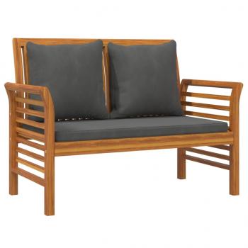 5-tlg. Garten-Lounge-Set mit Kissen Massivholz Akazie