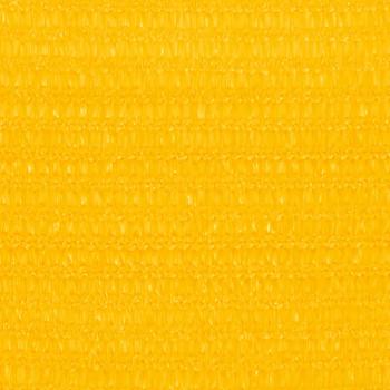 Sonnensegel 160 g/m² Rechteckig Gelb 5x6 m HDPE