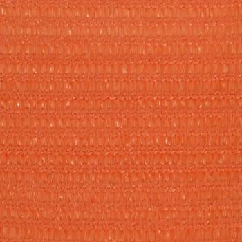Sonnensegel 160 g/m² Rechteckig Orange 5x7 m HDPE