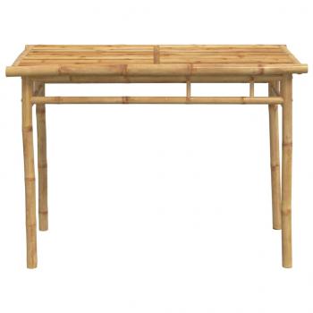 Garten-Esstisch 110x55x75 cm Bambus