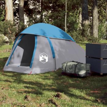 ARDEBO.de - Kuppel-Campingzelt 1 Person Blau Wasserdicht