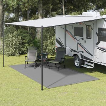 ARDEBO.de - Campingteppich Anthrazit 4,5x2,5 m