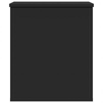 Truhe Schwarz 40x42x46 cm Holzwerkstoff