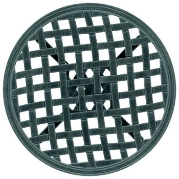 ARDEBO.de - Gartentisch Grün Ø48x53 cm Aluminiumguss