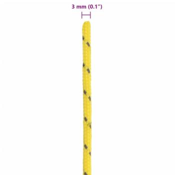 Zeltleine Reflektierend mit Seilspannern 50 m 3 mm