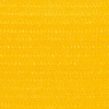 Sonnensegel 160 g/m² Rechteckig Gelb 4x7 m HDPE