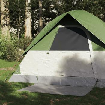 ARDEBO.de - Kuppel-Campingzelt 2 Personen Grün Wasserdicht