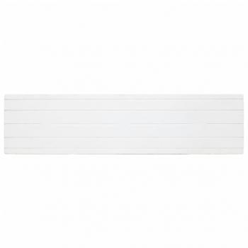 3D-Wandpaneele 14 Stk. Weiß und Rot 100x25 cm EPS