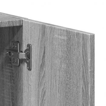 Aktenschrank Grau Sonoma 60x32x115 cm Holzwerkstoff