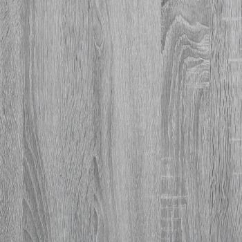 Aktenschrank Grau Sonoma 60x32x115 cm Holzwerkstoff