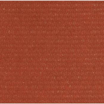 Sonnensegel 160 g/m² Terrakottarot 6x8 m HDPE
