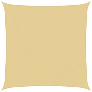 Sonnensegel Sandfarbe 2,5x2,5 m 100% Polyester Oxford