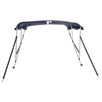 4-Bow Bimini-Top mit Seitenteilen 243x(230-244)x137 cm