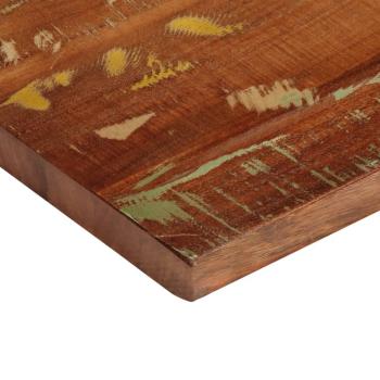 ARDEBO.de - Tischplatte 140x20x3,8 cm Rechteckig Altholz Massiv
