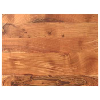 ARDEBO.de - Tischplatte 70x60x3,8 cm Rechteckig Massivholz Akazie