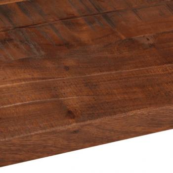 Tischplatte 100x70x2,5 cm Rechteckig Altholz Massiv
