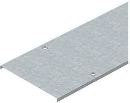 ARDEBO.de OBO Bettermann DRL/100 Kabelrinnendeckel mit Drehriegelverschluss, B: 100 mm, 3 Meter (6052096)