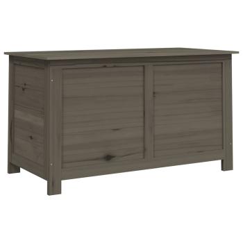 Outdoor-Kissenbox Anthrazit 100x50x56 cm Massivholz Tanne