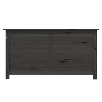 Outdoor-Kissenbox Anthrazit 100x50x56 cm Massivholz Tanne