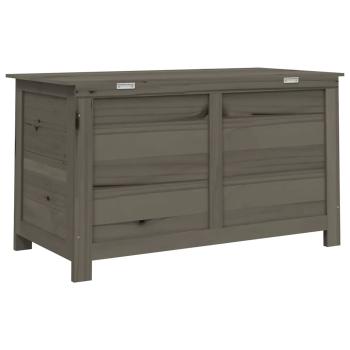Outdoor-Kissenbox Anthrazit 100x50x56 cm Massivholz Tanne