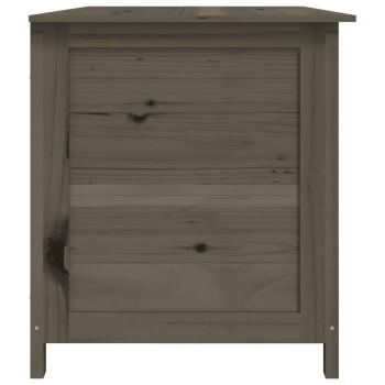 Outdoor-Kissenbox Anthrazit 150x50x56 cm Massivholz Tanne