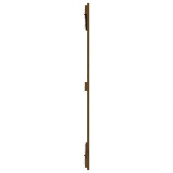 Wand-Kopfteil Honigbraun 82,5x3x110 cm Massivholz Kiefer