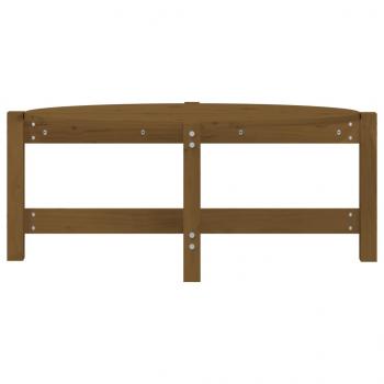 Couchtisch Honigbraun 87x48x35 cm Massivholz Kiefer
