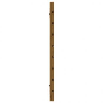 Wand-Kopfteil Honigbraun 156x3x63 cm Massivholz Kiefer
