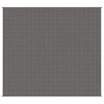 Gewichtsdecke Grau 200x230 cm 9 kg Stoff