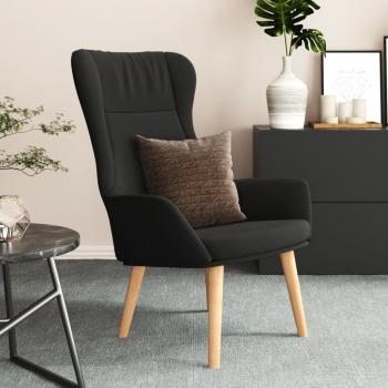ARDEBO.de - Relaxsessel Schwarz Stoff