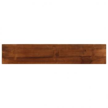 Tischplatte 140x30x2,5 cm Rechteckig Altholz Massiv