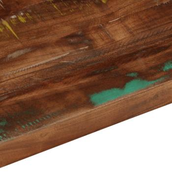 Tischplatte 70x70x1,5 cm Quadratisch Altholz Massiv