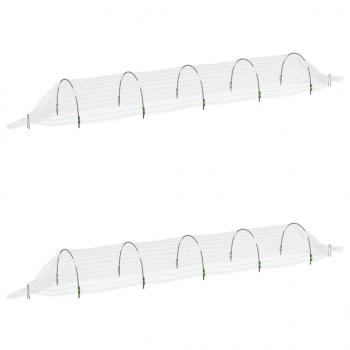 Netztunnel 2 Stk. 1,5x5 m Fiberglas und PP