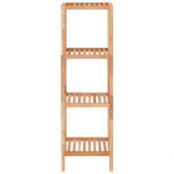 Badregal 36x36x112 cm Massivholz Nussbaum