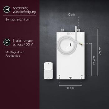 AEG DDLE Kompakt FB 11/13 EEK: A Kompakt-Durchlauferhitzer, geschlossen, Untertischmontage (230769)