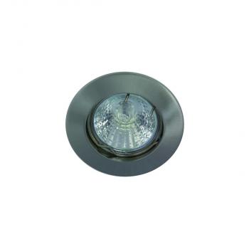 ARDEBO.de Rutec ALU55845 ALU-Druckguss Einbaustrahler Starr für MR-16 - eisen gebürstet