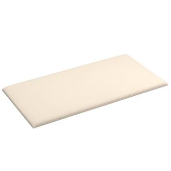 Wandpaneele 12 Stk. Creme 60x30 cm Samt 2,16 m²