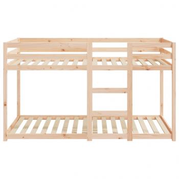 Etagenbett 90x190 cm Massivholz Kiefer