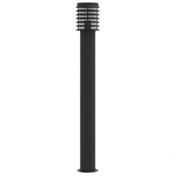 Wegeleuchte Schwarz 110 cm Edelstahl