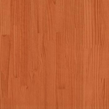 Pflanzkübel Wachsbraun 90x40x45,5 cm Massivholz Kiefer
