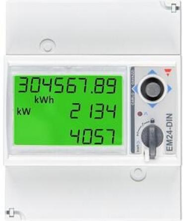 ARDEBO.de Victron Energy Energiezähler EM24 3-phasig bis zu 65A Ethernet, weiß (REL200200100)