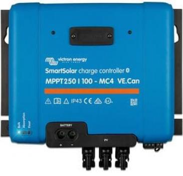 ARDEBO.de Victron Smart Solar Laderegler MPPT 250/100-MC4 VE.Can, blau (SCC125110512)