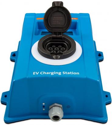 Victron Wallbox EV Ladestation 22 kW 3-phasig, 32A, blau(EVC300400300)
