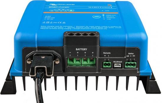 Victron Phoenix Smart IP43 Charger 24/25 (1+1) 230V, Batterieladegerät, Ladegerät, mit Bluetooth, blau (PSC242551085)