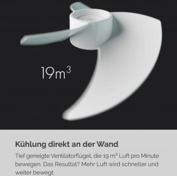 Meaco MeacoFan Sefte Standventilator, weiß (5060409604105)